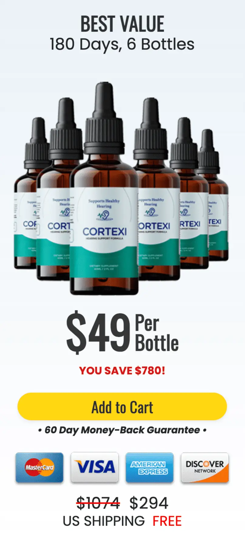 Cortexi - 6 Bottle Pack